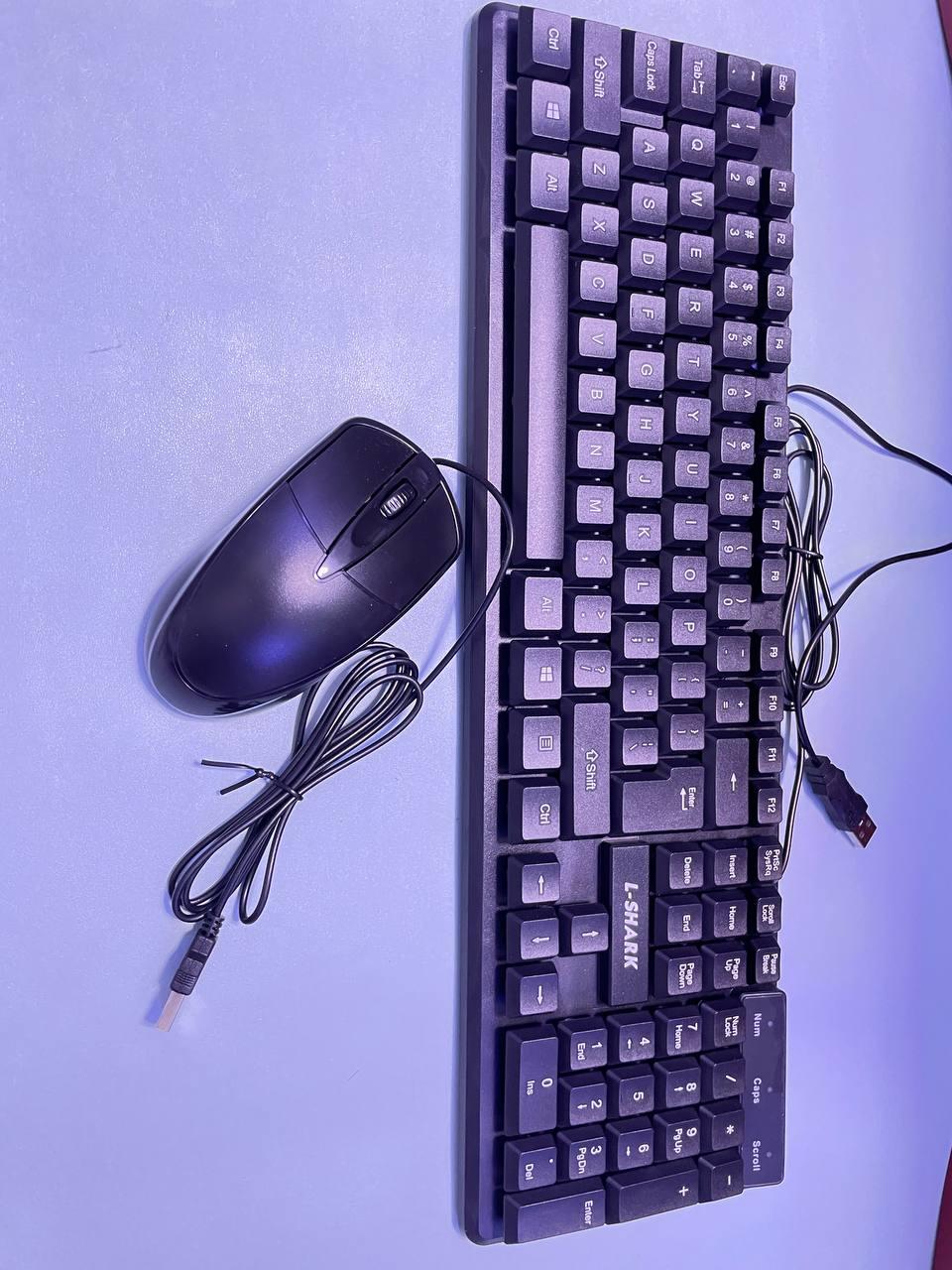Mouse and Keyboard Wired Mouse and Keyboard Combo