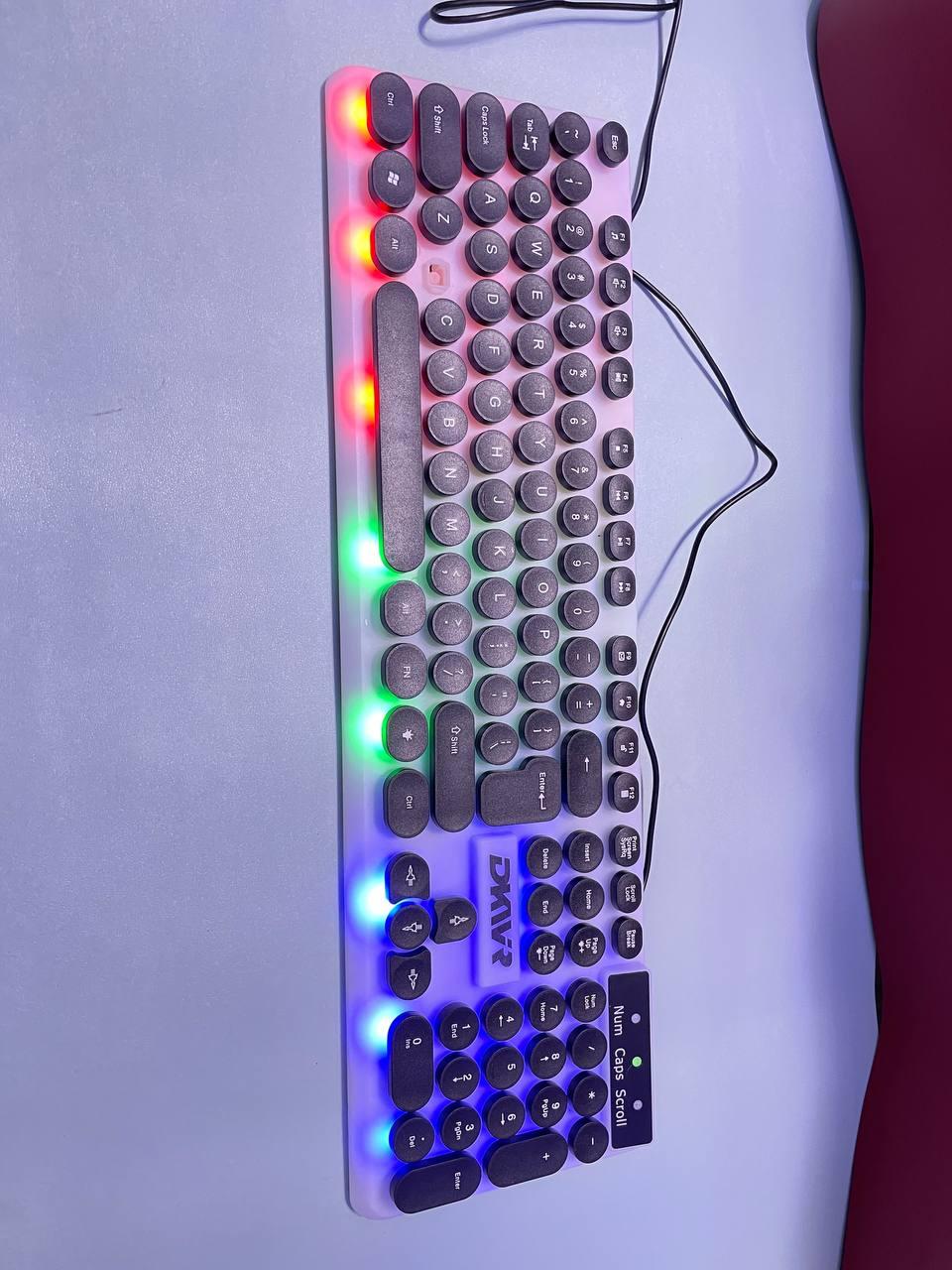 External Keyboard External Wired Keyboard with Backlight